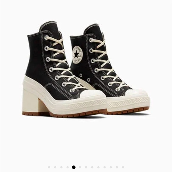 NWT Converse Chuck 70 De Luxe Heels High-Top Sneakers - Picture 2 of 12